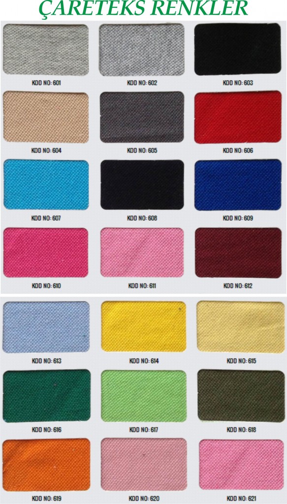 tekstil renk kataloğumuz